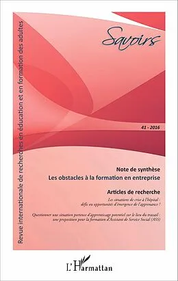 E-Book (epub) Les obstacles a la formation en entreprise von Baril Daniel Baril