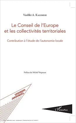 E-Book (epub) Le conseil de l'Europe et les collectivites territoriales von Kalimeri Vasiliki Kalimeri