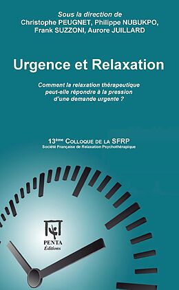 eBook (epub) Urgence et relaxation de Peugnet Christophe Peugnet