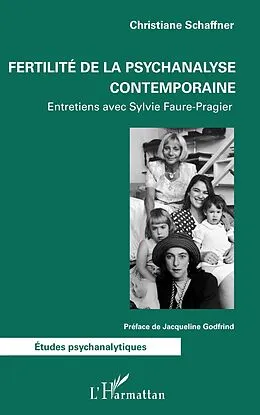E-Book (epub) Fertilite de la psychanalyse contemporaine von Schaffner Christiane Schaffner