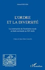 E-Book (epub) L'ordre et la diversite von Djelida Ahmed Djelida