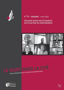 eBook (epub) Pouvoir d'agir des étudiants en situation de confinement de Anne Jorro