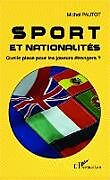 Couverture cartonnée Sport et nationalités de Serge Pautot