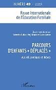 Couverture cartonnée Parcours d'enfants déplacés de Séverine Euillet