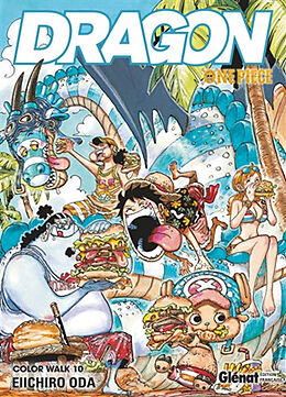 Broschiert One Piece : color walk. Vol. 10. Dragon von Eiichiro Oda