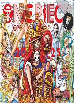 Broché One piece : calendrier 2025 de Eiichiro Oda