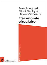 Broché L'économie circulaire de Franck; Beulque, Rémi; Micheaux, Helen Aggeri