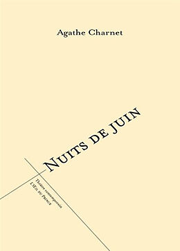 Broché Nuits de juin de Agathe Charnet