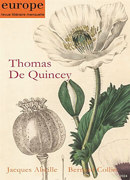 Revue Europe, n° 1140. Thomas De Quincey de Revue