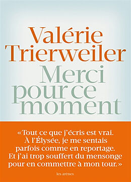 Kartonierter Einband Merci pour ce moment von Valérie Trierweiler