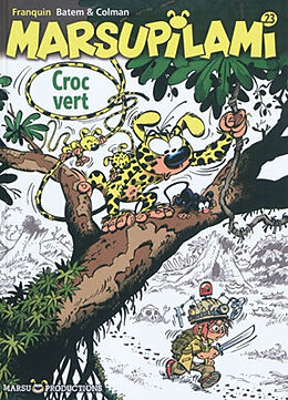 Broché Marsupilami. Vol. 23. Croc vert de Stéphane Colman, Batem