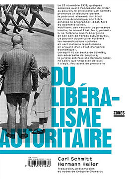 Broché Du libéralisme autoritaire de Carl; Heller, Hermann Schmitt