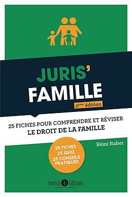 Broché Juris Famille: 25 Fiches Pour Comprendre et Reviser le Droit de de Remi Raher