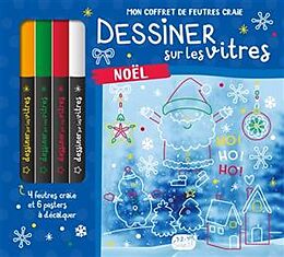  Mon Coffret De Feutres Craie - Dessiner Sur Les Vitres - Noel von Idees Book Creations