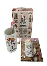 Broschiert Licorne je suis fantastique : 20 recettes de mug cakes & boissons féeriques von 