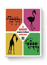 Broschiert 4 jeux de memory : animaux d'Afrique von Martine Perrin