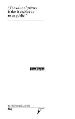 E-Book (pdf) Digital Privacy Revisited von Daniel Kaplan