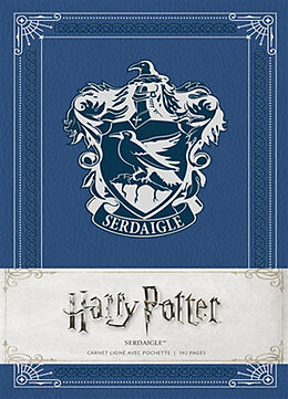 Broché Harry Potter : Serdaigle : carnet ligné avec pochette de 