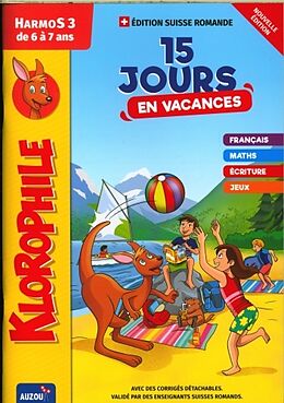 Broschiert Klorophile 15 jours en vacances HarmoS 3 - Editions 2021 von Collectif