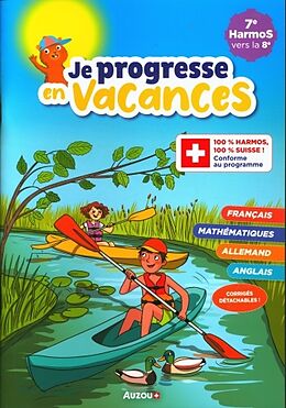 Broché Je progresse en vacances de la 7e vers la 8e harmos de Dalla Riva Sabina;Knébel Martine