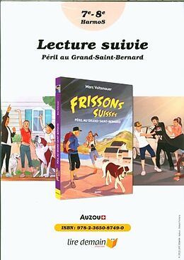 Broché Péril au Grand-Saint-Bernard : lecture suivie : 7e-8e HarmoS de 