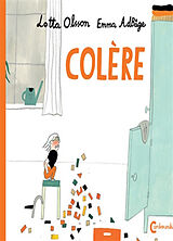 Broché Colère de Lotta; Adbage, Emma Olsson