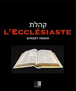 eBook (epub) L'ECCLESIASTE de Ernest Renan