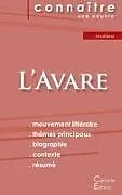 Kartonierter Einband Fiche de lecture L'Avare de Molière (analyse littéraire de référence et résumé complet) von Molière