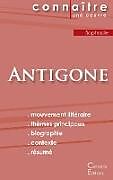 Couverture cartonnée Fiche de lecture Antigone de Sophocle (Analyse littéraire de référence et résumé complet) de Sophocle