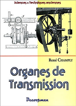 Livre de poche Organes de transmission de Champly-r