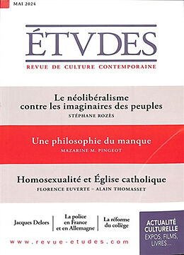 Revue Etudes, n° 4315 de Revue
