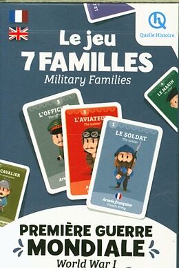 Coffret Première Guerre mondiale : le jeu 7 familles de 