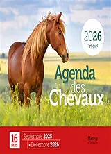 Broschiert Agenda des chevaux 2026 : 16 mois, septembre 2025-décembre 2026 von 