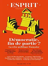 Esprit, n° 528. Démocratie, fin de partie ? : la crise politique française von Revue