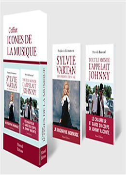 Broché Coffret icônes de la musique française de Patrick; Quinonero, Frédéric Roussel