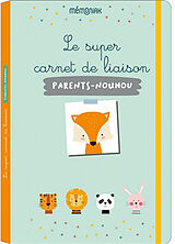 Broché Le super carnet de liaison parents-nounou Mémoniak de 