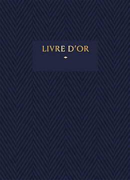 Broché Livre d'or : bleu de 