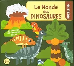 Coffret Le monde des dinosaures : coffret puzzle 3D de 