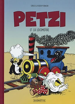 Broché Petzi. Petzi et la locomotive de Vilhelm Carla; Hansen