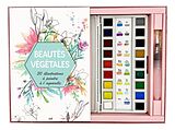 Broschiert Beautés végétales : 30 illustrations à peindre à l'aquarelle von 