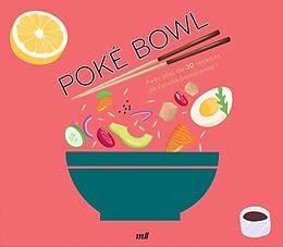 Broché Coffret poké bowl : avec plus de 30 recettes de cuisine hawaiienne ! de 