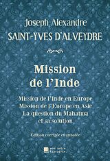 eBook (epub) Mission de l'Inde de Joseph Alexandre Saint-Yves d'Alveydre