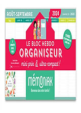 Broché Bloc super mini-organiseur, mini-prix & ultra-compact de 