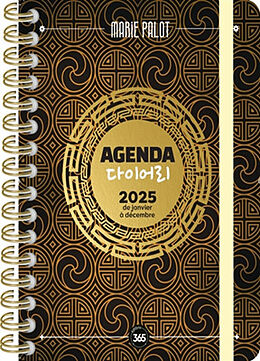 Broché Agenda 2025 : de janvier à décembre de Marie Palot