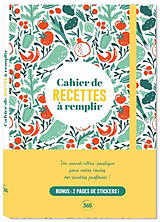 Broché Cahier de recettes à remplir de 