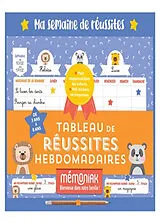 Broschiert Tableau de réussites hebdomadaires : de 3 ans à 8 ans von 