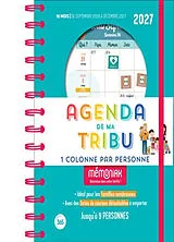 Broschiert Agenda de ma tribu Mémoniak 2027 : 1 colonne par personne : 16 mois, de septembre 2026 à décembre 2027 von 