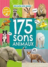 Kartonierter Einband 175 SONS ANIMAUX von COLLECTIF