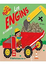 Kartonierter Einband Les engins de chantier : 5 fantastiques pop-up ! von Kathryn; Anglicas, Louise Jewitt