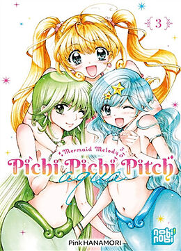 Broché Pichi Pichi Pitch aqua : mermaid melody. Vol. 3 de Hanamori-p